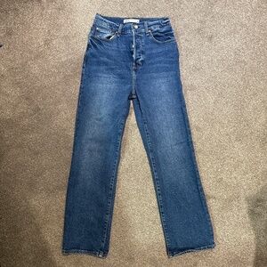 Zara straight leg denim